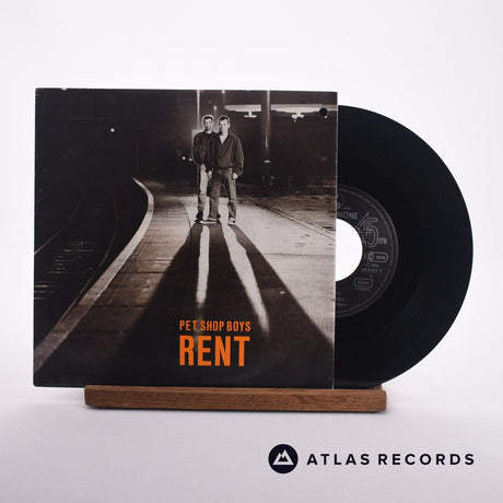 Pet Shop Boys Rent 7" Vinyl Record - Front Cover & Record