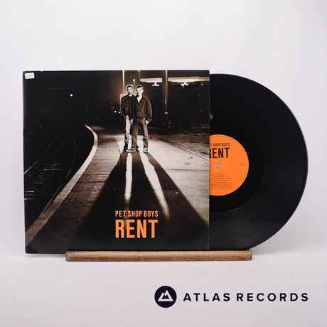 Pet Shop Boys Rent 12" Vinyl Record - Front Cover & Record