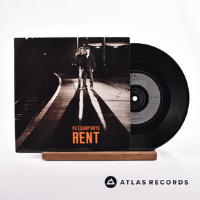Pet Shop Boys Rent 7" Vinyl Record - Front Cover & Record