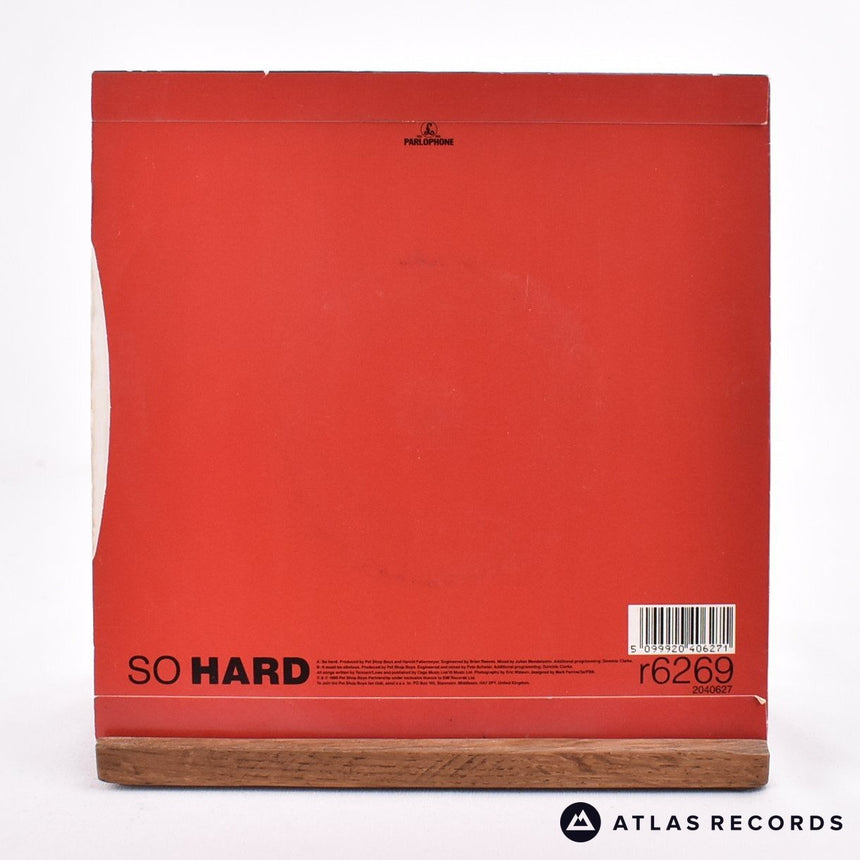 Pet Shop Boys - So Hard - 7" Vinyl Record - VG+/VG+