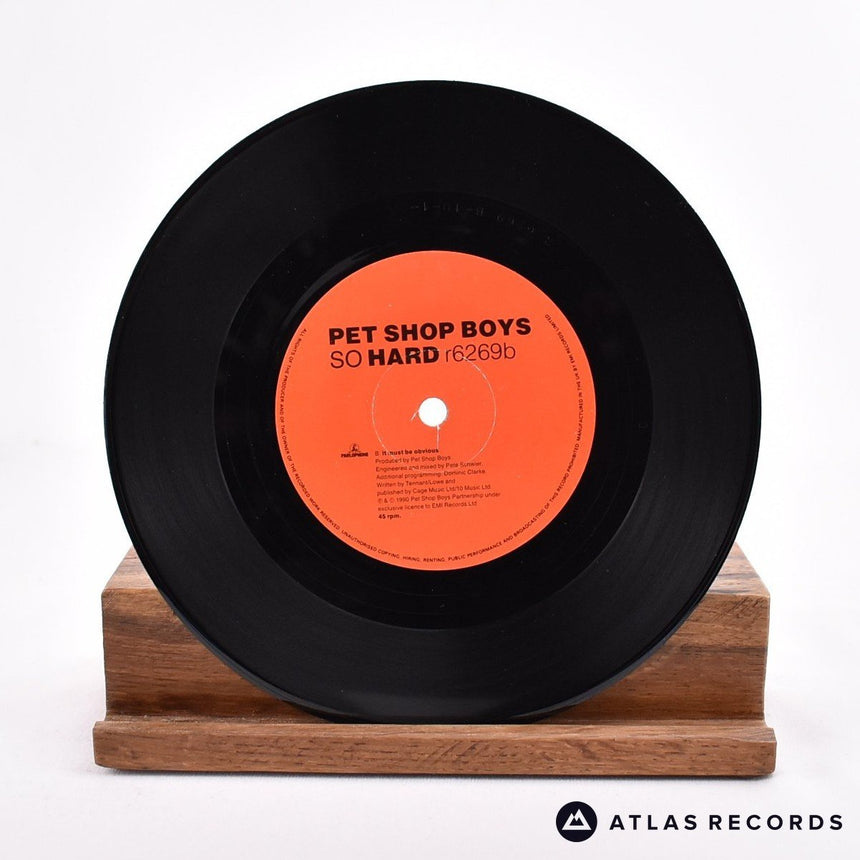Pet Shop Boys - So Hard - 7" Vinyl Record - VG+/VG+