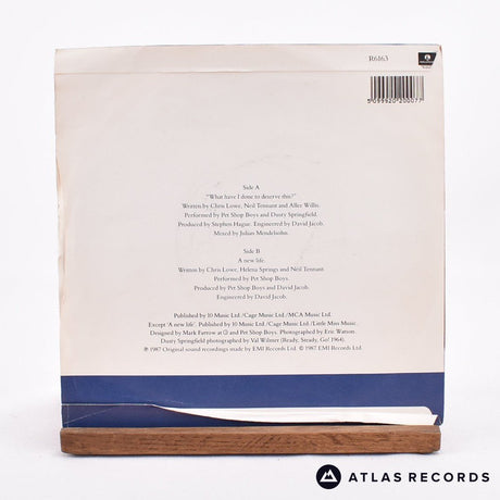 Pet Shop Boys - What Have I Done To Deserve This? - 7" Vinyl Record - EX/VG+