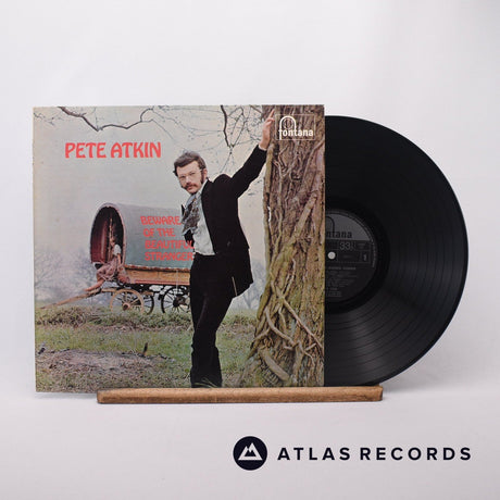 Pete Atkin Beware Of The Beautiful Stranger LP Vinyl Record - Front Cover & Record