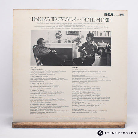 Pete Atkin - The Road Of Silk - Lyric Sheet LP Vinyl Record - VG+/EX