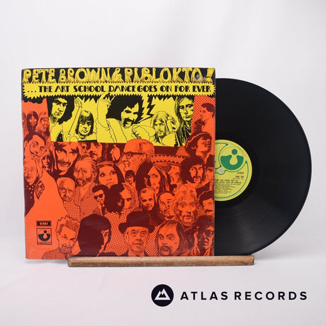 Pete Brown & Piblokto! Things May Come And Things May Go, But The Art School Dance Goes On Forever LP Vinyl Record - Front Cover & Record