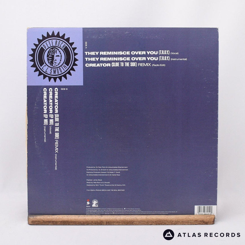 Pete Rock & C.L. Smooth - They Reminisce Over You - 12" Vinyl Record - VG+/EX