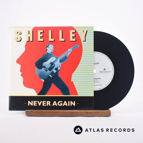 Pete Shelley Never Again 7" Vinyl Record - Front Cover & Record