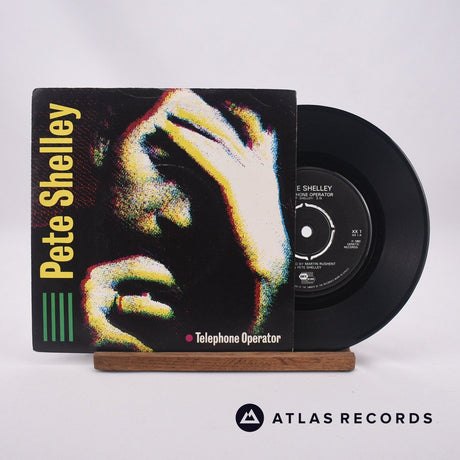 Pete Shelley Telephone Operator 7" Vinyl Record - Front Cover & Record