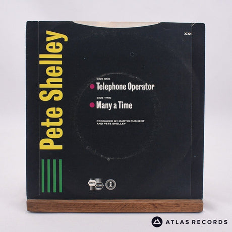 Pete Shelley - Telephone Operator - 7" Vinyl Record - VG+/EX