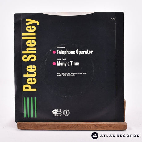 Pete Shelley - Telephone Operator - 7" Vinyl Record - VG+/EX
