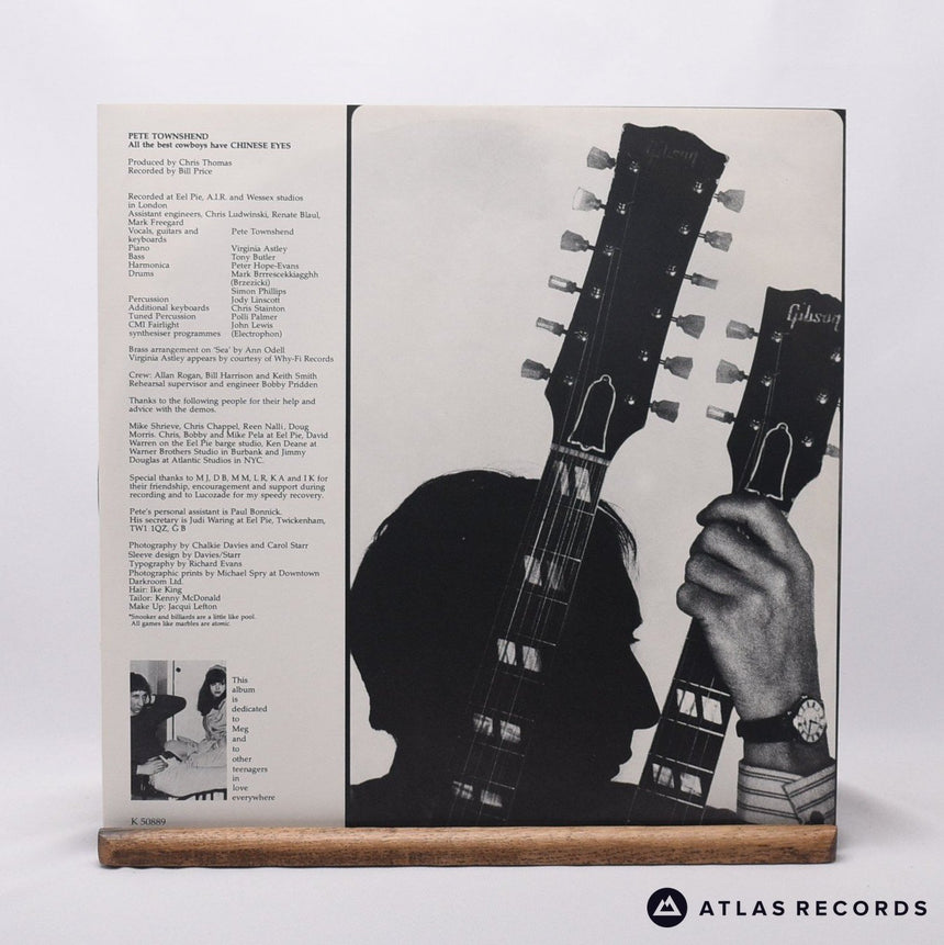 Pete Townshend - All The Best Cowboys Have Chinese Eyes - LP Vinyl Record