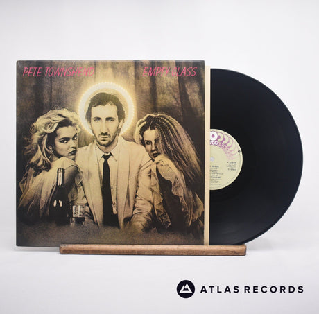 Pete Townshend Empty Glass LP Vinyl Record - Front Cover & Record
