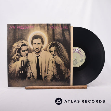 Pete Townshend Empty Glass LP Vinyl Record - Front Cover & Record