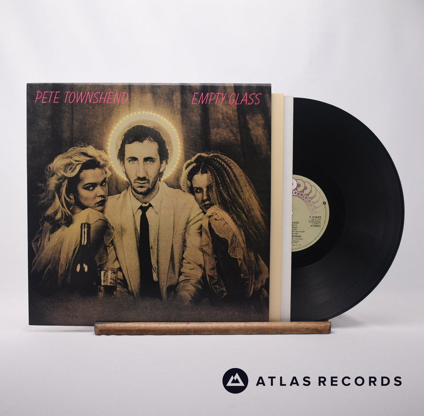 Pete Townshend Empty Glass LP Vinyl Record - Front Cover & Record