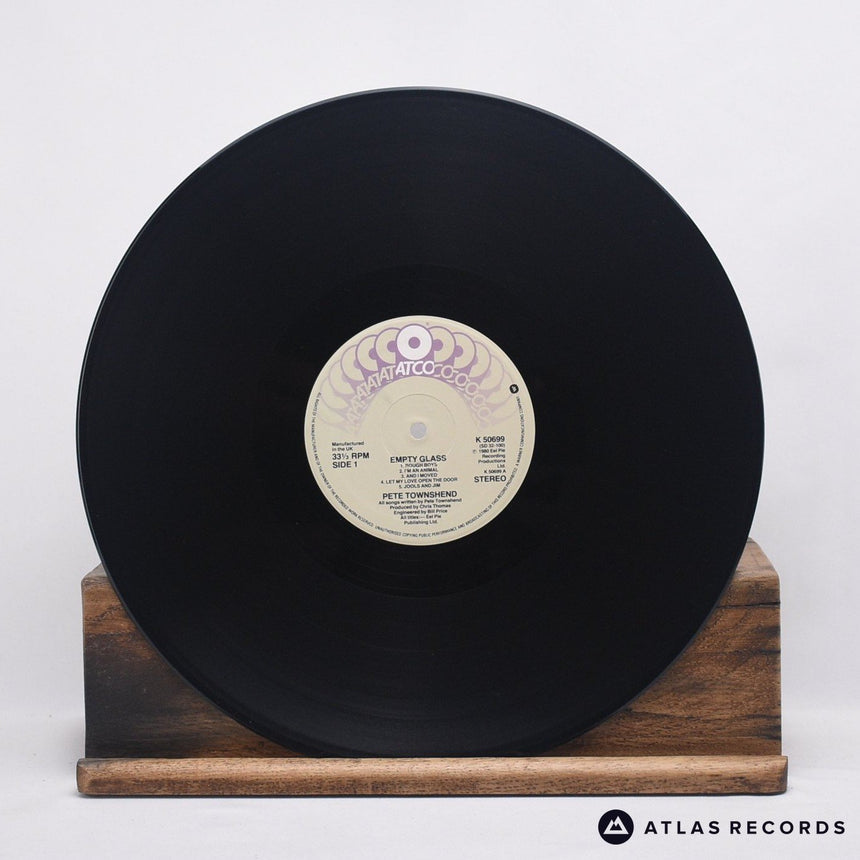 Pete Townshend - Empty Glass - LP Vinyl Record - EX/EX