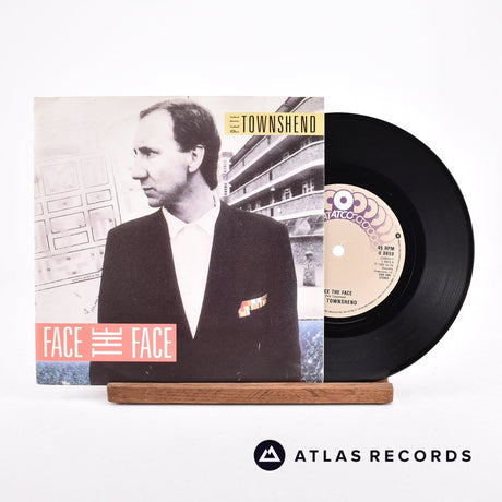 Pete Townshend Face The Face 7" Vinyl Record - Front Cover & Record
