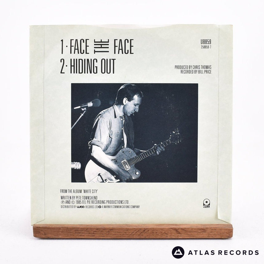 Pete Townshend - Face The Face - 7" Vinyl Record - EX/EX