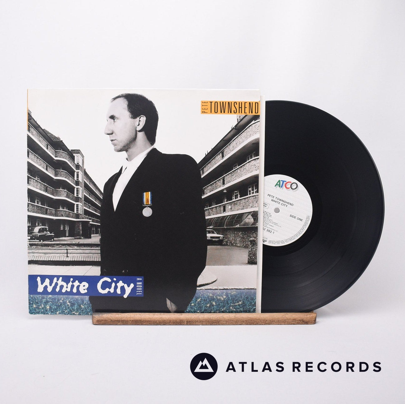 Pete Townshend White City LP Vinyl Record - Front Cover & Record