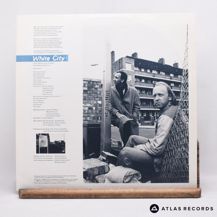 Pete Townshend - White City (A Novel) - LP Vinyl Record - EX/EX