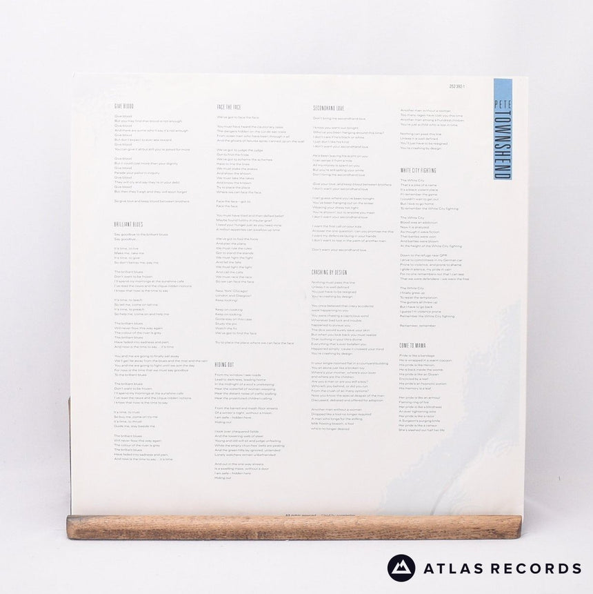 Pete Townshend - White City (A Novel) - LP Vinyl Record - EX/VG+