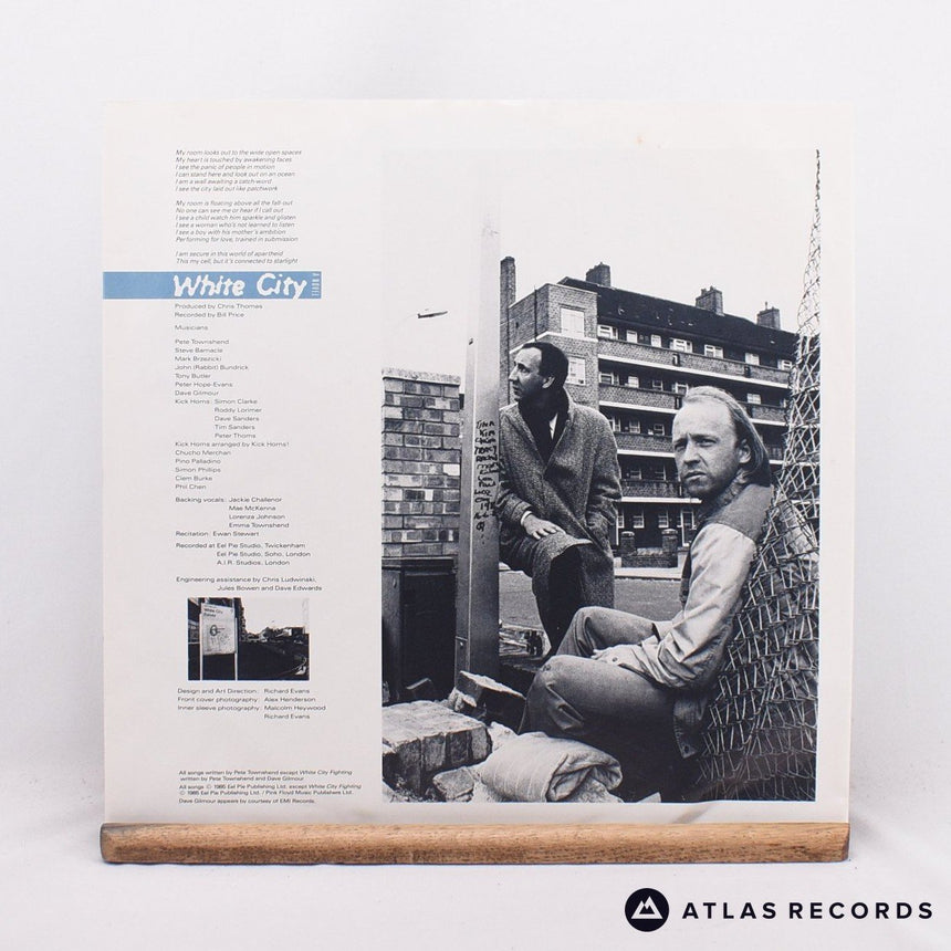 Pete Townshend - White City (A Novel) - LP Vinyl Record - EX/EX