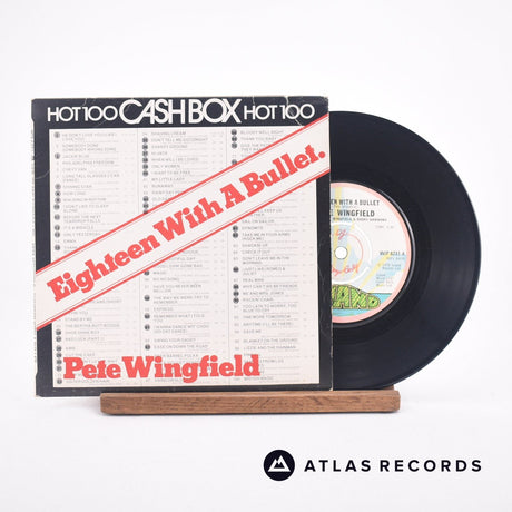 Pete Wingfield Eighteen With A Bullet 7" Vinyl Record - Front Cover & Record