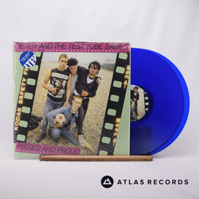 Peter And The Test Tube Babies Pissed And Proud Double LP Vinyl Record - Front Cover & Record