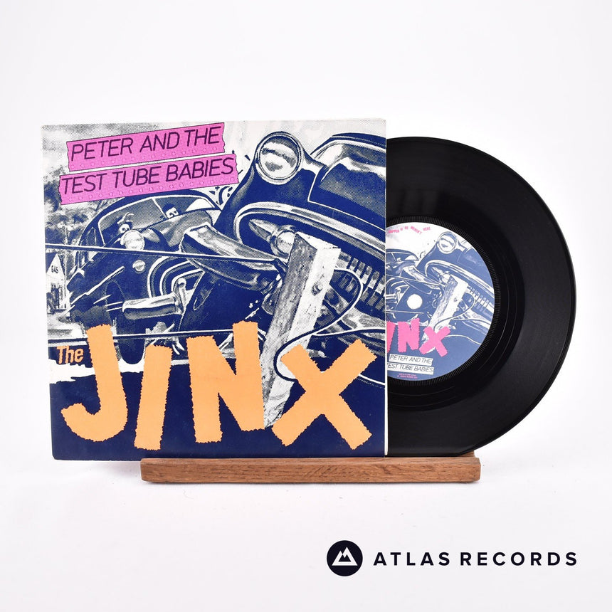 Peter And The Test Tube Babies The Jinx 7" Vinyl Record - Front Cover & Record
