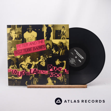 Peter And The Test Tube Babies The Loud Blaring Punk Rock LP LP Vinyl Record - Front Cover & Record