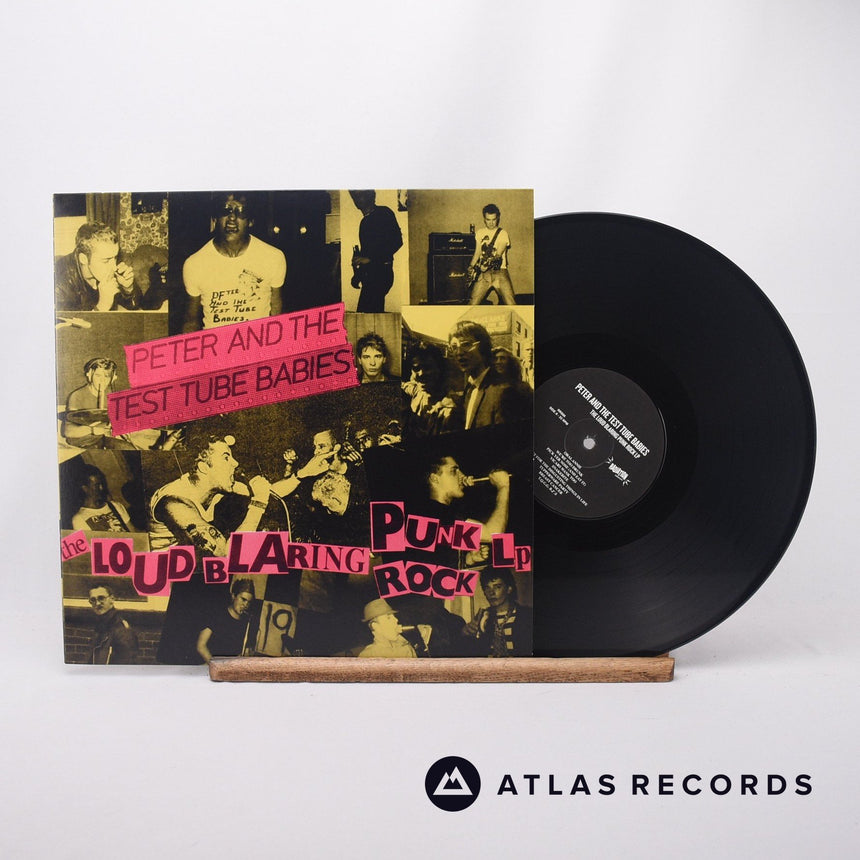 Peter And The Test Tube Babies The Loud Blaring Punk Rock LP LP Vinyl Record - Front Cover & Record