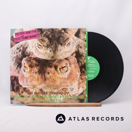 Peter And The Test Tube Babies The Mating Sounds Of South American Frogs LP Vinyl Record - Front Cover & Record