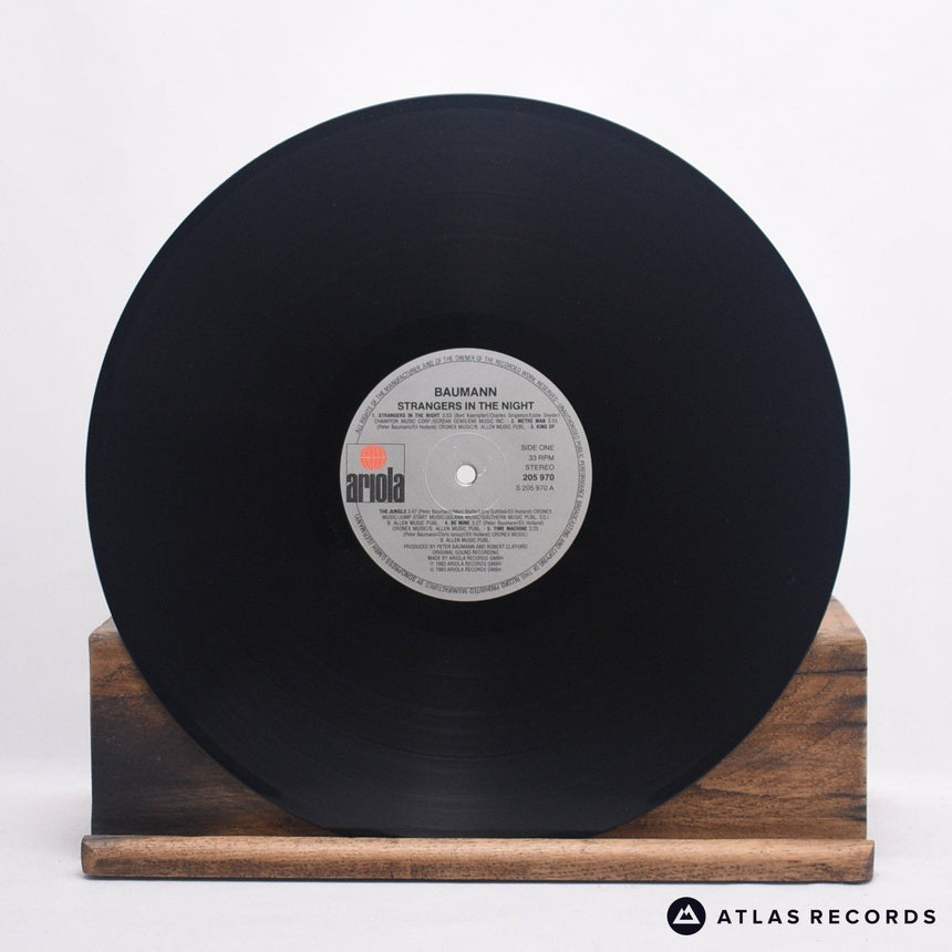 Peter Baumann - Strangers In The Night - LP Vinyl Record - EX/VG+