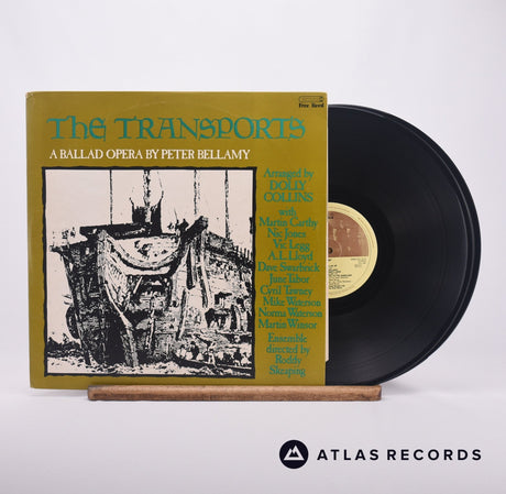 Peter Bellamy The Transports: A Ballad Opera By Peter Bellamy Double LP Vinyl Record - Front Cover & Record