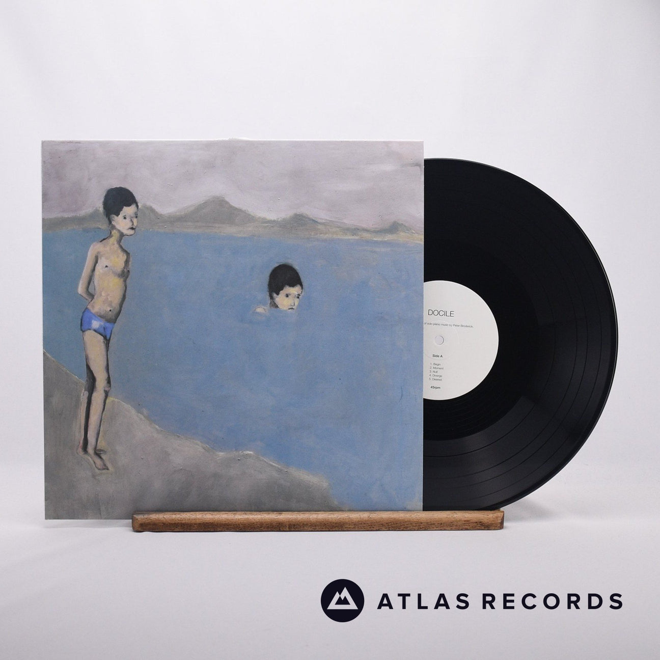 Peter Broderick Docile LP Vinyl Record - Front Cover & Record