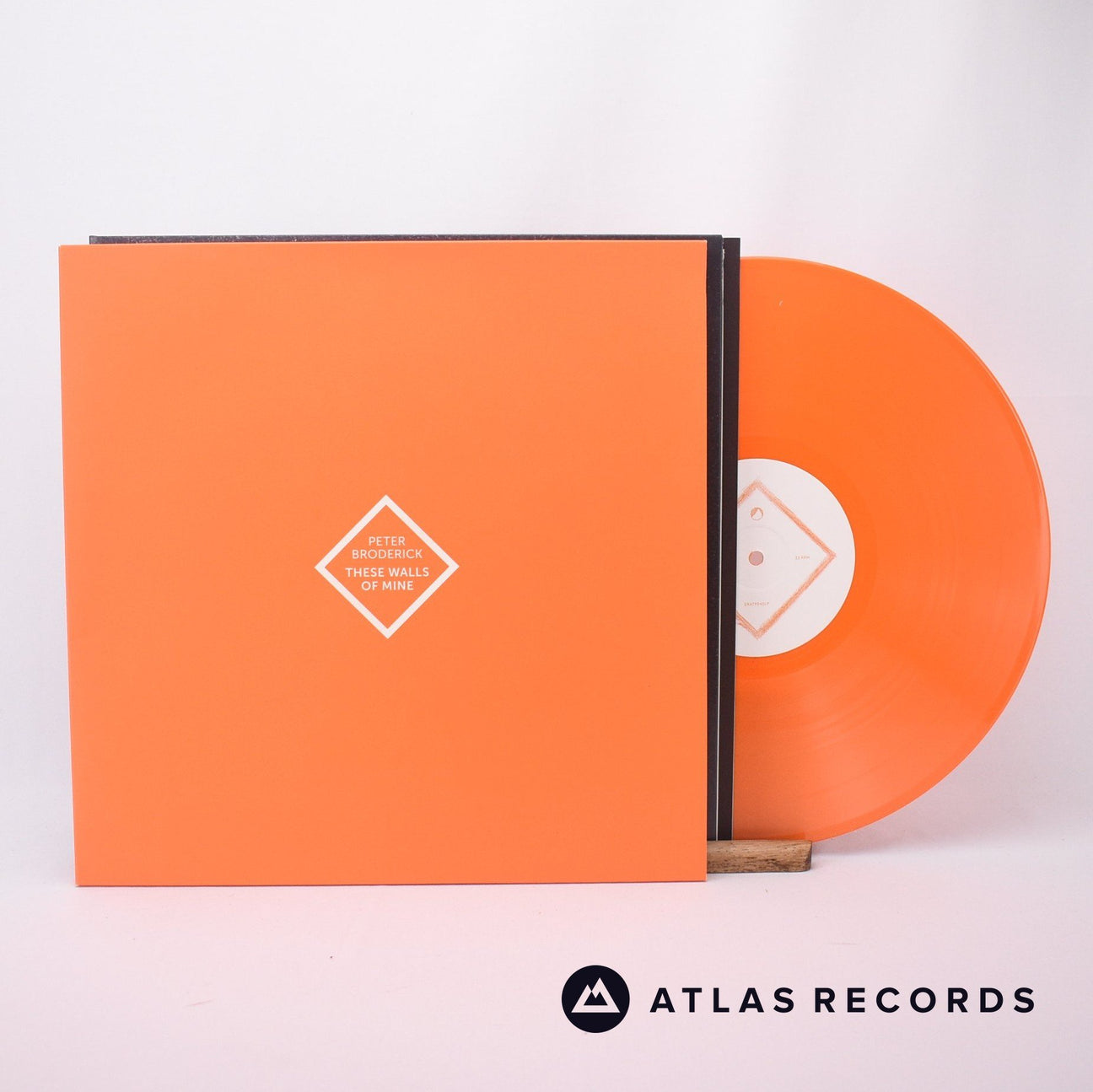 Peter Broderick These Walls Of Mine LP Vinyl Record - Front Cover & Record