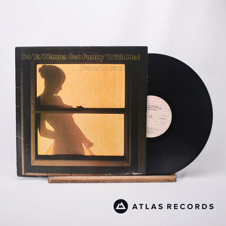 Peter Brown Do Ya Wanna Get Funky With Me? LP Vinyl Record - Front Cover & Record