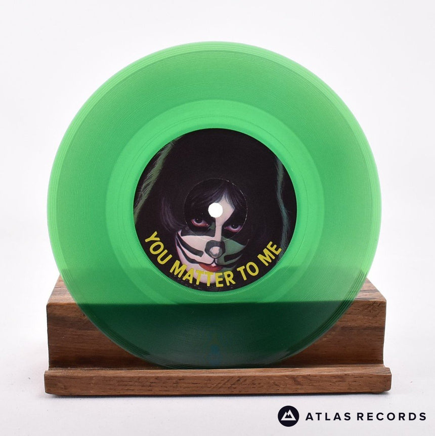 Peter Criss - You Matter To Me - Green Translucent 7" Vinyl Record - VG+/VG