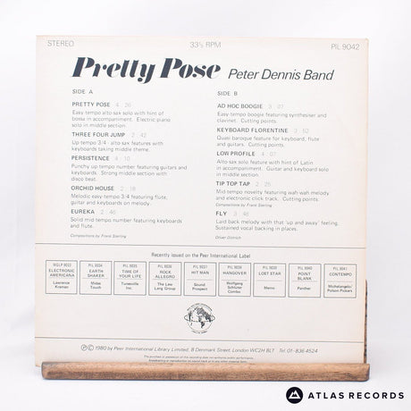 Peter Dennis Big Band - Pretty Pose - A-1 B-1 LP Vinyl Record - EX/EX