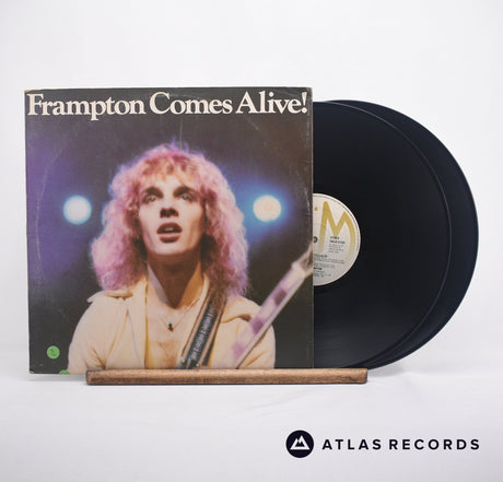 Peter Frampton Frampton Comes Alive! Double LP Vinyl Record - Front Cover & Record
