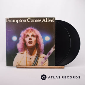 Peter Frampton Frampton Comes Alive! 2 x LP Vinyl Record - Front Cover & Record
