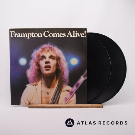 Peter Frampton Frampton Comes Alive! 2 x LP Vinyl Record - Front Cover & Record