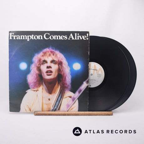 Peter Frampton Frampton Comes Alive! 2 x LP Vinyl Record - Front Cover & Record