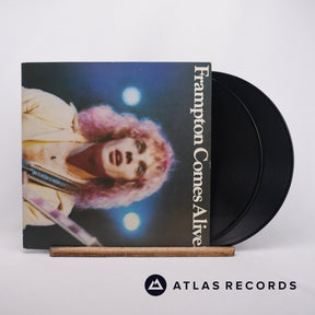 Peter Frampton Frampton Comes Alive! 2 x LP Vinyl Record - Front Cover & Record