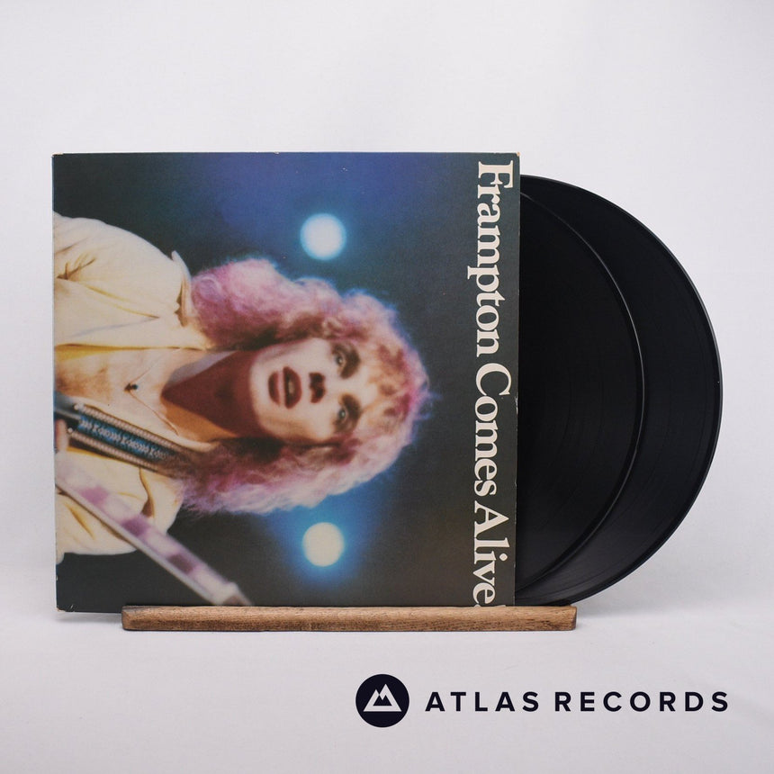 Peter Frampton Frampton Comes Alive! 2 x LP Vinyl Record - Front Cover & Record