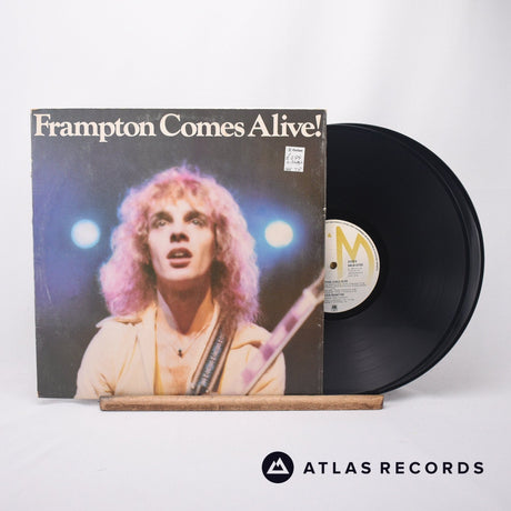 Peter Frampton Frampton Comes Alive! 2 x LP Vinyl Record - Front Cover & Record
