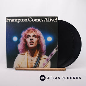 Peter Frampton Frampton Comes Alive! 2 x LP Vinyl Record - Front Cover & Record