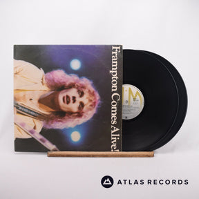 Peter Frampton Frampton Comes Alive! 2 x LP Vinyl Record - Front Cover & Record