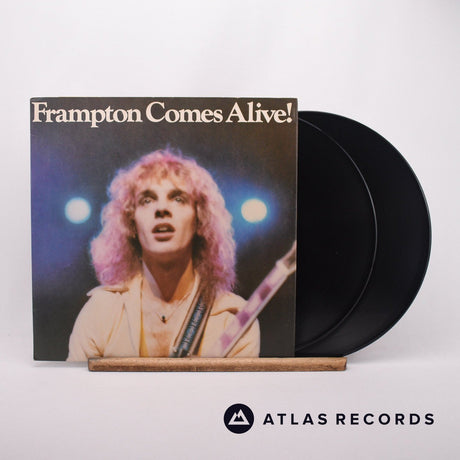 Peter Frampton Frampton Comes Alive! 2 x LP Vinyl Record - Front Cover & Record