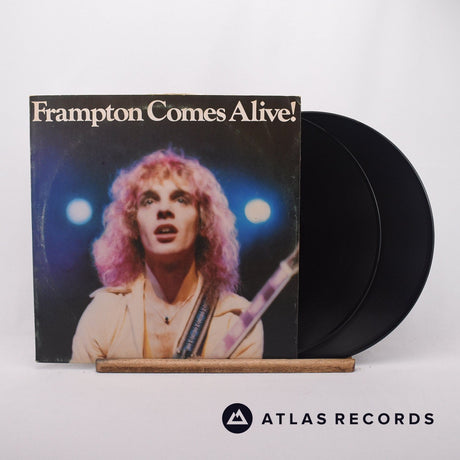 Peter Frampton Frampton Comes Alive! 2 x LP Vinyl Record - Front Cover & Record