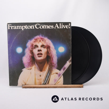 Peter Frampton Frampton Comes Alive! 2 x LP Vinyl Record - Front Cover & Record